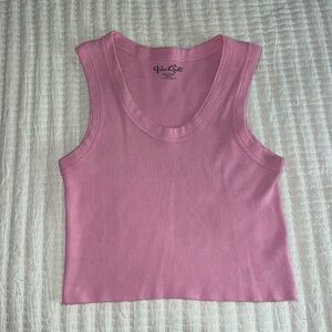 brandy melville pink muscle tank top 🩷💗